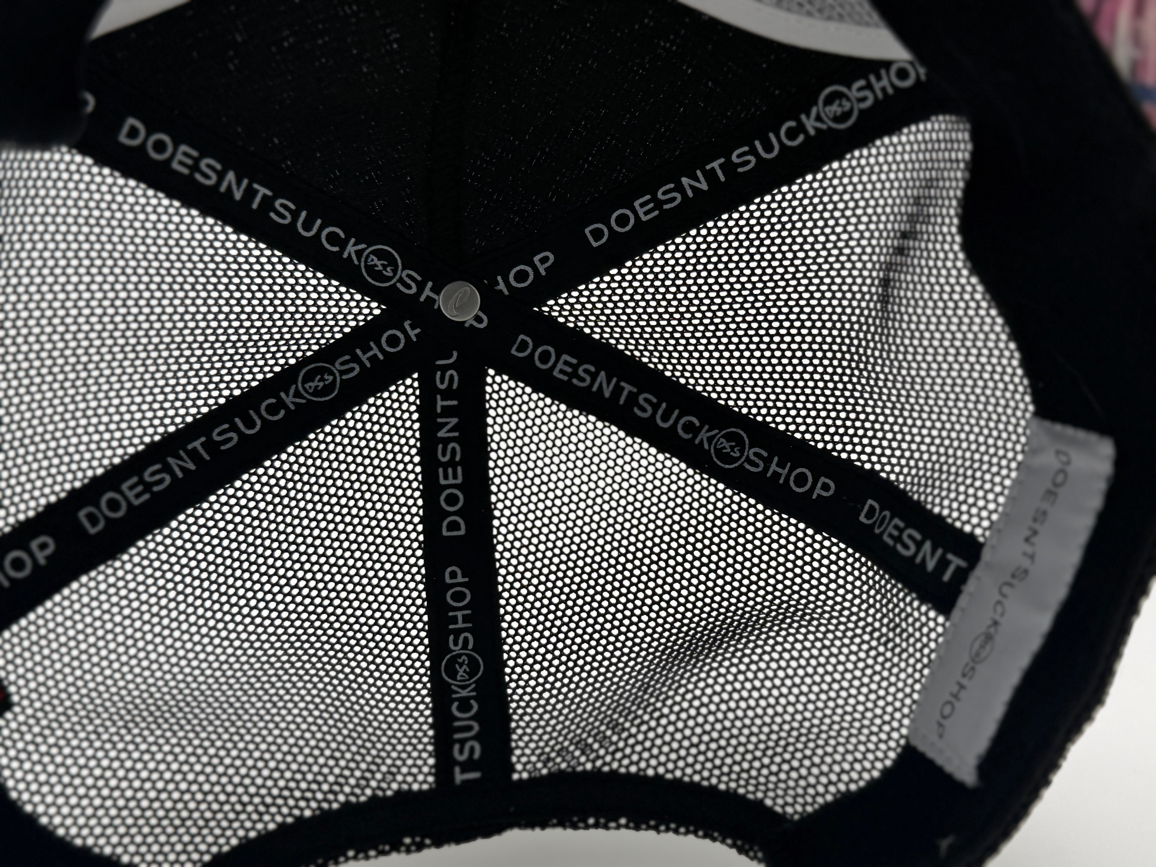 DoesntSuck.Shop Black Ultra-Fit High Crown Adjustable Hat #DS.S #0001 #Black