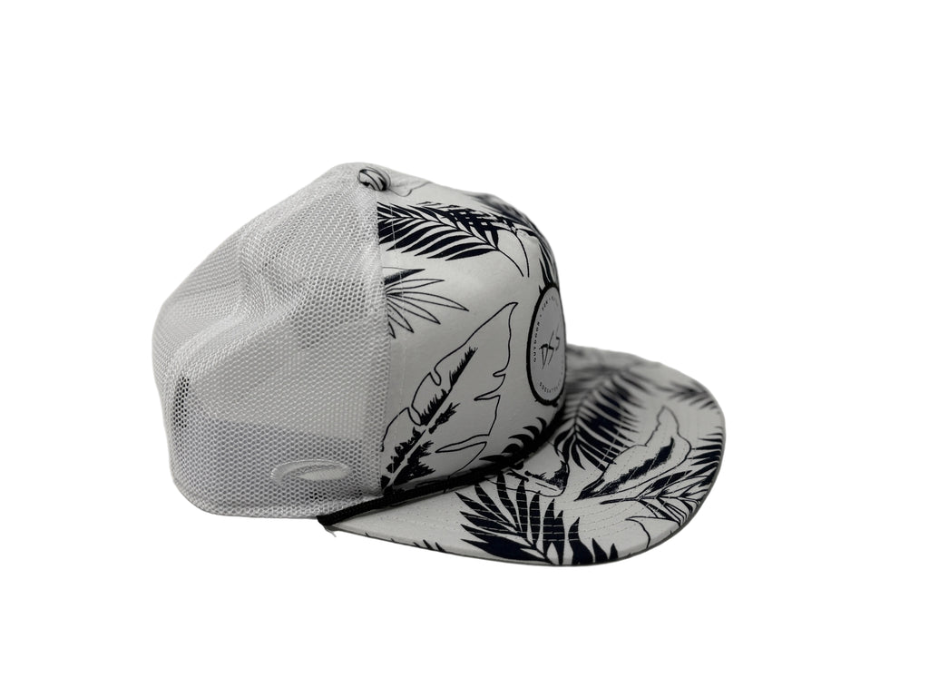 DoesntSuck.Shop White Horsetail Ultra-Fit High Crown Adjustable Hat #DS.S #0001 #WhiteHorsetail