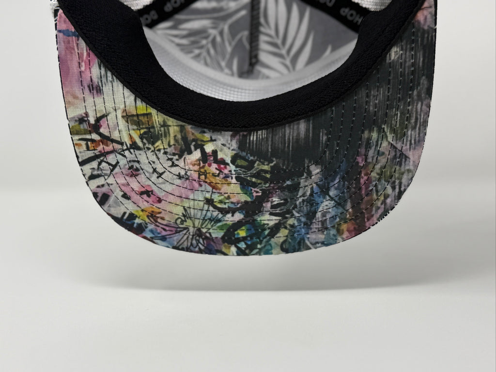 DoesntSuck.Shop Black Horsetail Ultra-Fit High Crown Adjustable Hat #DS.S #0001 #BlackHorsetail